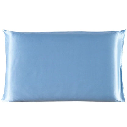 Luxury satin ice silk pillowcase in multiple colours for a cooler sleep