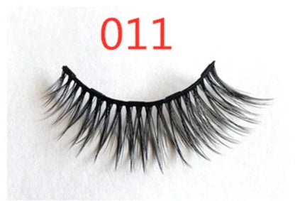 Magnetic false eyelashes set for easy, glue-free application