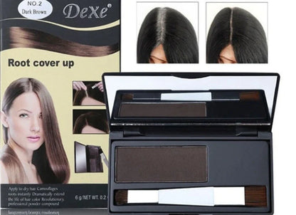 Dexe hair dye pen with tapered applicator tip for precise root touch-ups