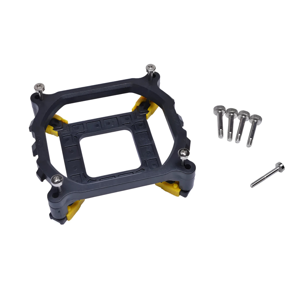 Black plastic CPU support bracket for Intel LGA2011 LGA1150 LGA1155 LGA1156 LGA1366 motherboards