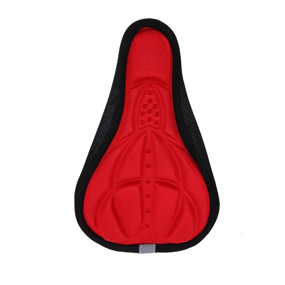 3D Soft Cycling Bicycle Bike Seat Cover Cushion in multiple colors for enhanced riding comfort