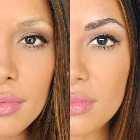 Waterproof Four-Claw Eyebrow Pen for natural, long-lasting brows