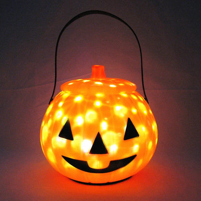Halloween LED Sky Star Pumpkin Lamp for festive home party decorations