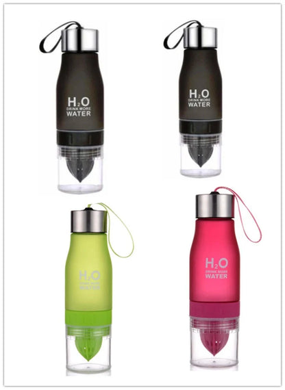 Frosted Plastic Lemon Cup in various colours, BPA-free, 650ml capacity