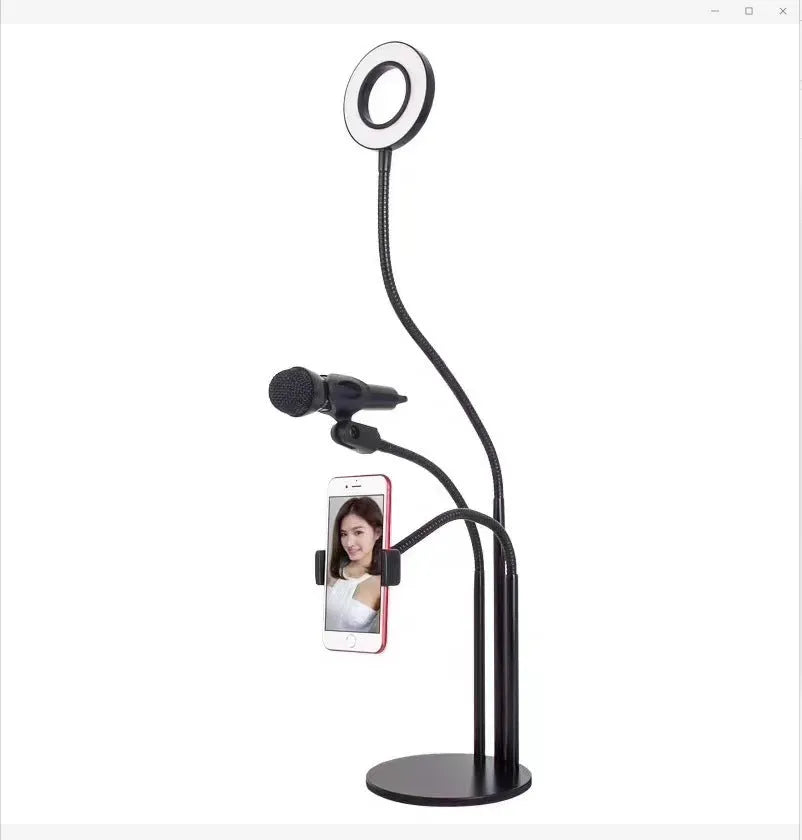 Ring macro flash in Triad colour for general purpose phone photography with anchor stand