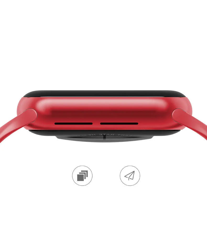 Custom dial password lock smart watch with sporty liquid silicone strap showing touch screen and Bluetooth call interface