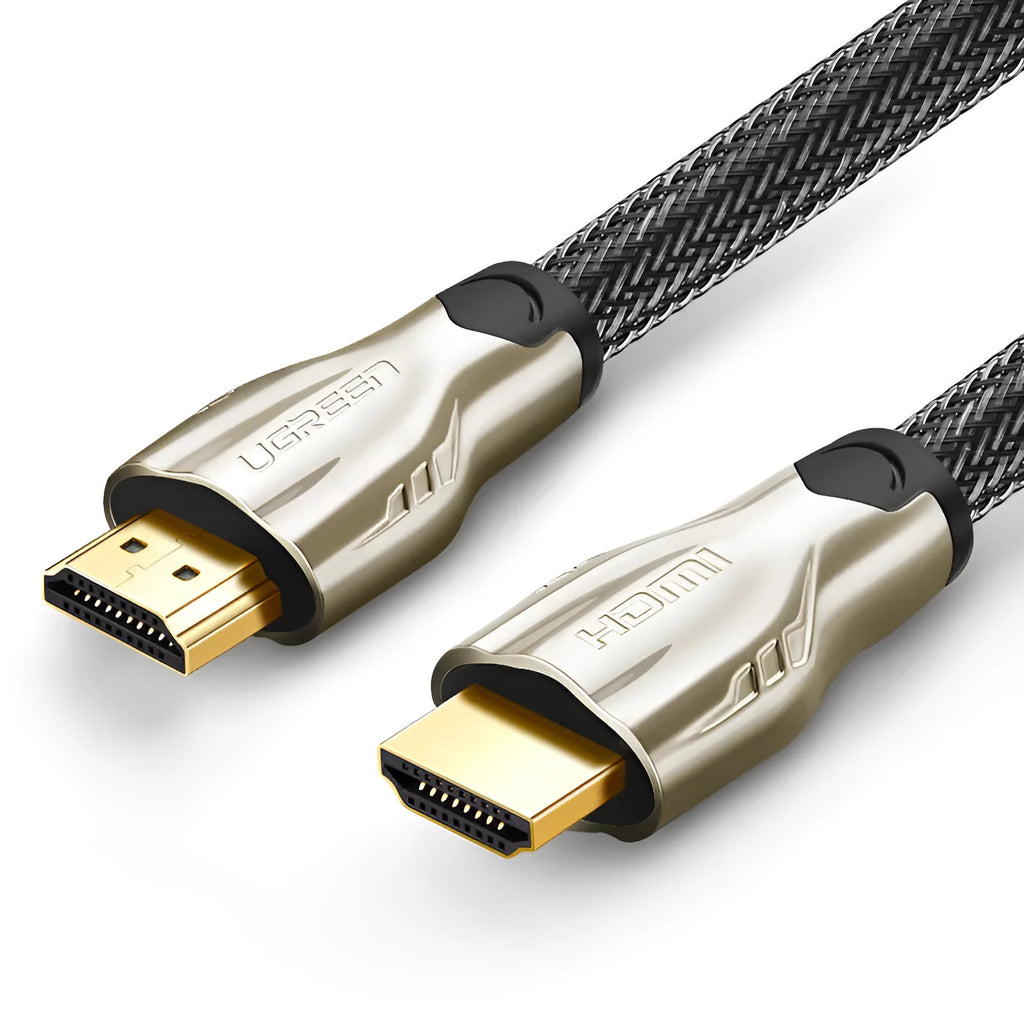 5-metre long black HDMI cable with gold-plated connectors for PS3, Xbox, and 4K TVs.