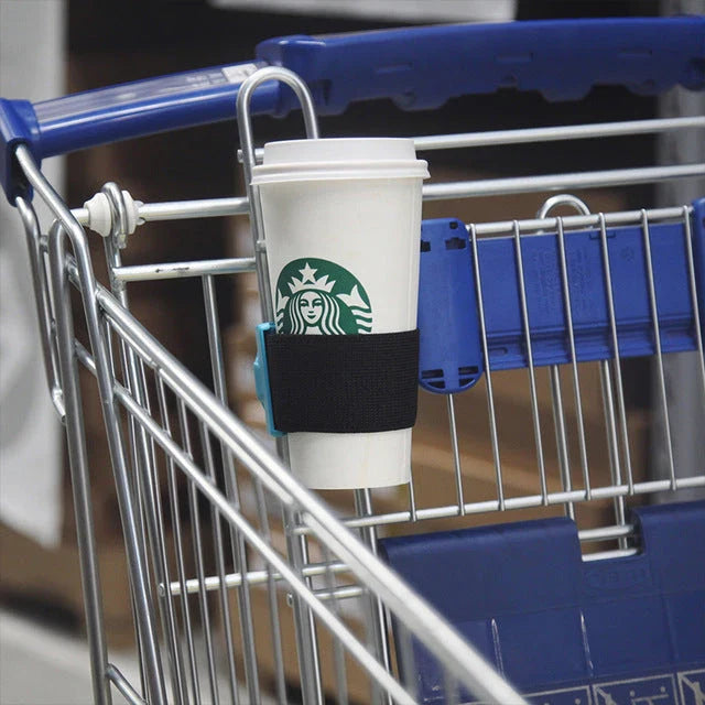 Adjustable magnetic water cup belt in black, blue, and green for fitness and outdoor use