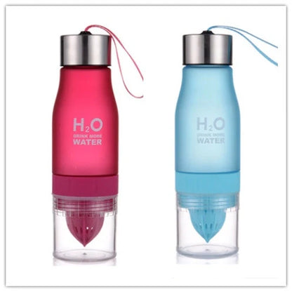 Frosted Plastic Lemon Cup in various colours, BPA-free, 650ml capacity