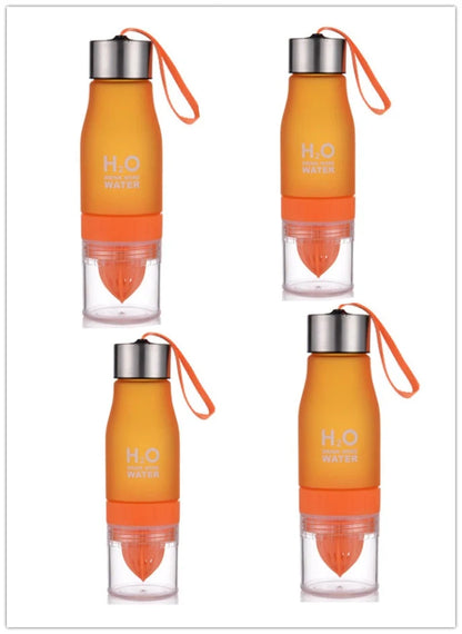 Frosted Plastic Lemon Cup in various colours, BPA-free, 650ml capacity