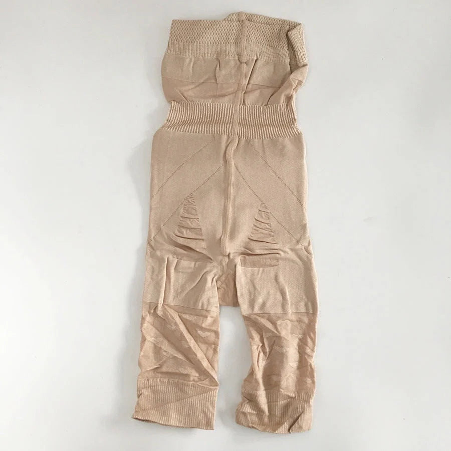 Women's seamless high waist shapewear short for tummy control in nude and black