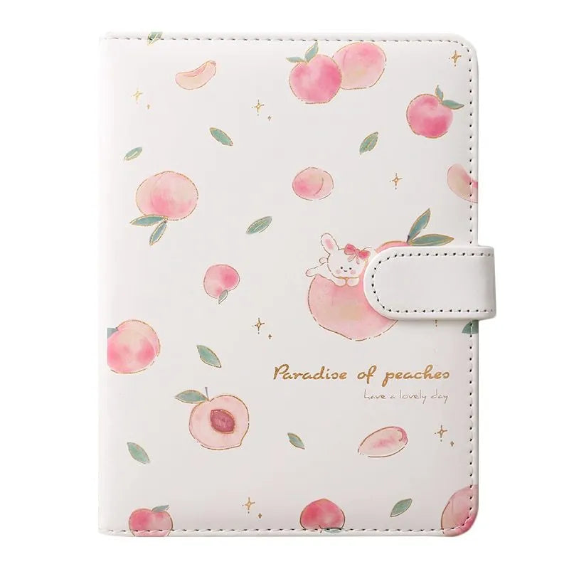 A5 hardcover notebook with imitation leather cover and wired binding, 130x172mm, double offset paper