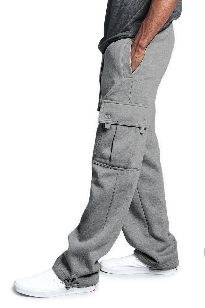 Casual Multi-pocket Loose Straight-leg Overalls for Men and Women, Polyester Broadcloth Midweight Fabric, Available in White, Black, Dark Gray, Light Gray, Army Green, Red, Sizes M to 4XL, Drawstring Closure, Spring Autumn Wear