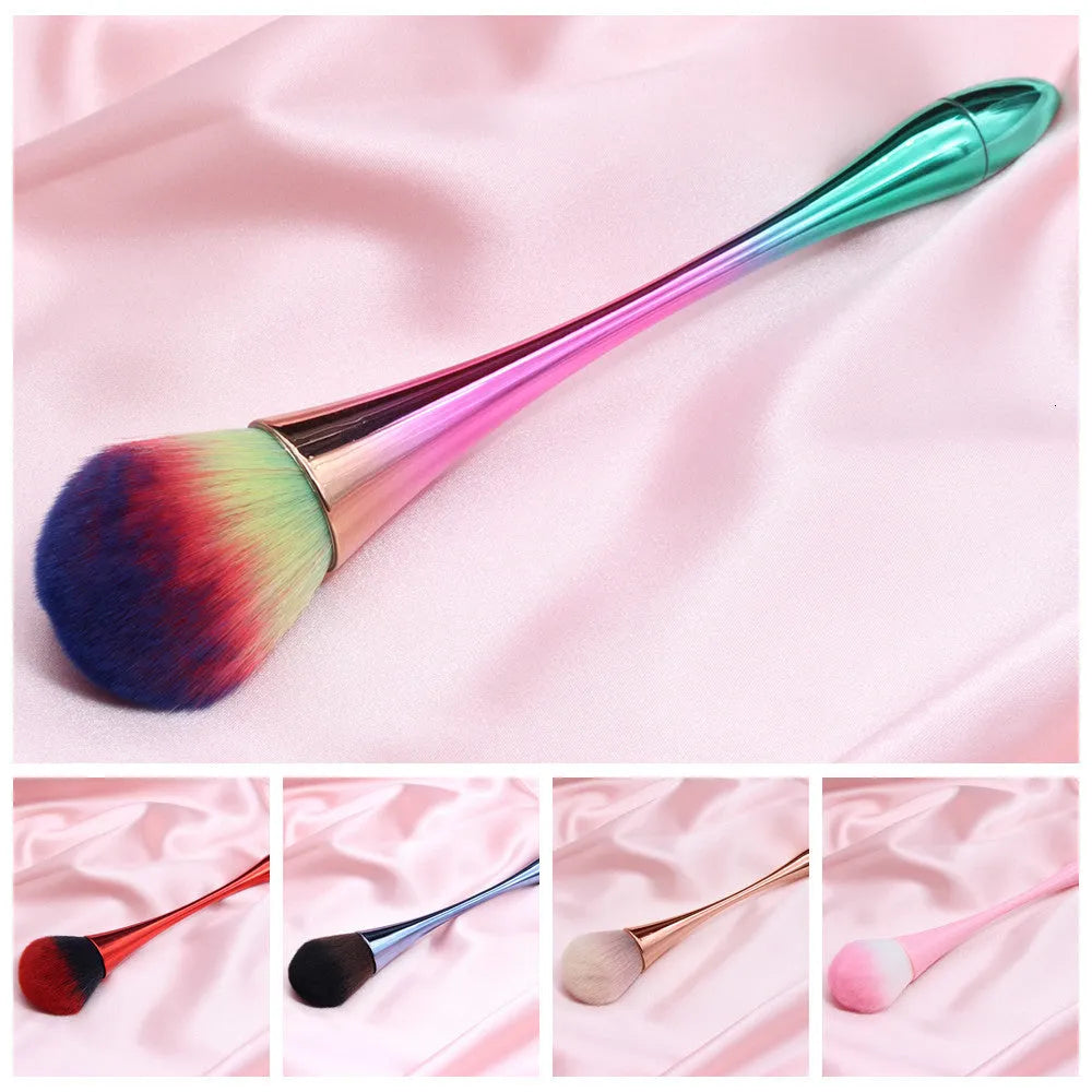 Special shape sponge cosmetic puff in Red for flawless foundation application 20.5cm length