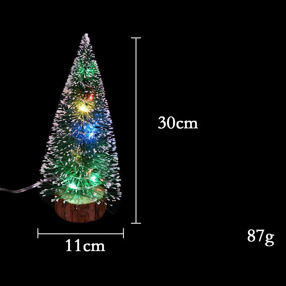 Mini Christmas Tree LED Lights in various sizes with colourful or warm light options