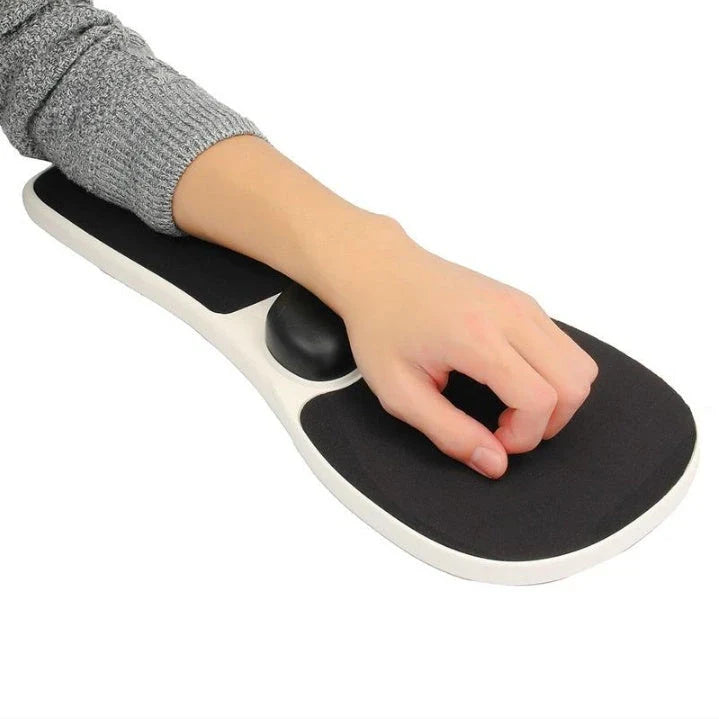 Ergonomic computer hand bracket with memory foam wrist rest for optimal wrist support