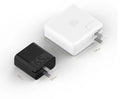 Black ZMI 65W USB-C laptop power adapter with compact design