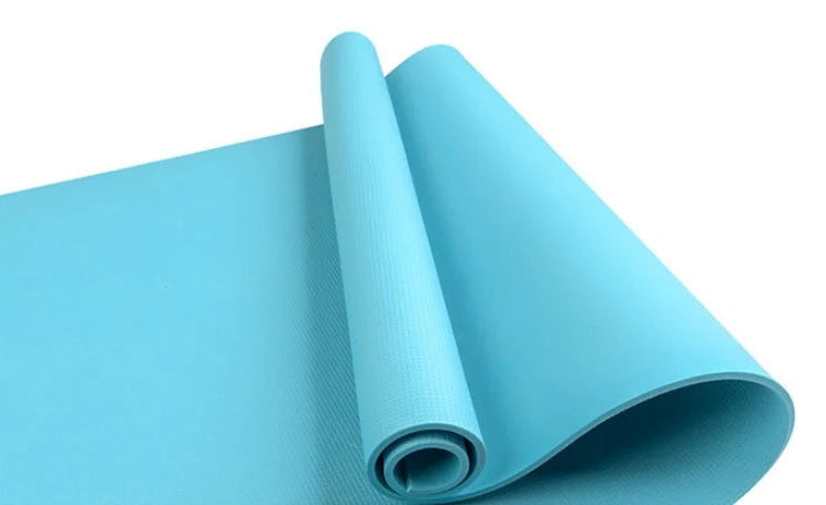 EVA Fitness Composite Yoga Mat in various colors with anti-skid surface