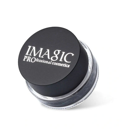 Brush-tip liquid eyeliner with fine 0.5mm applicator showing three colour options E01, E02, E03