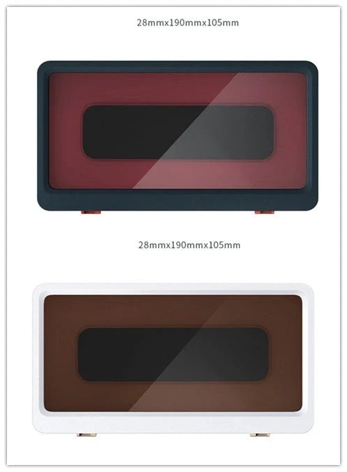 Waterproof wall-mounted phone case with anti-fog technology, fits phones up to 6.8 inches