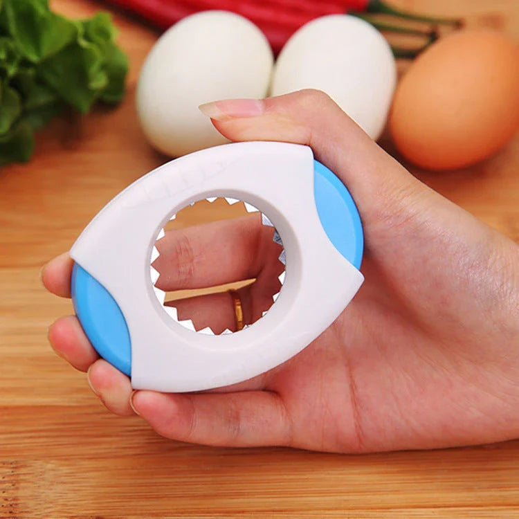 Egg Clipper with stainless steel blade for clean, precise egg opening