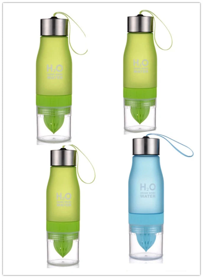 Frosted Plastic Lemon Cup in various colours, BPA-free, 650ml capacity