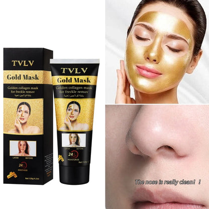 Gold Collagen Spot Removing Facial Mask with hydration and brightening benefits