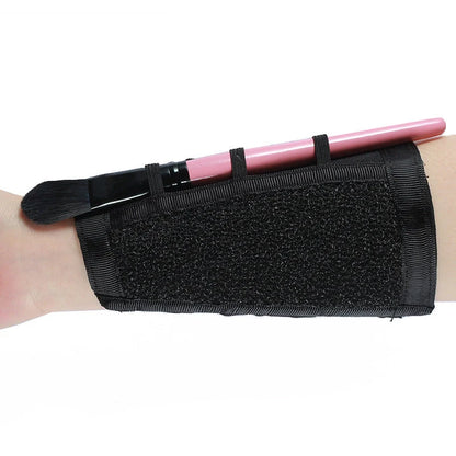 Makeup Brush Cleaning Strap with nylon diving cloth for hygienic brush cleaning
