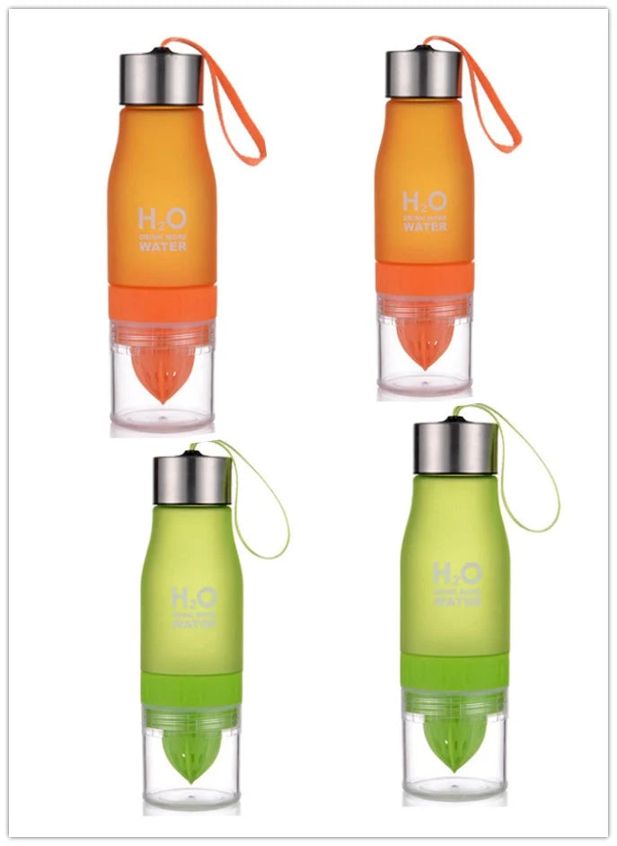 Frosted Plastic Lemon Cup in various colours, BPA-free, 650ml capacity