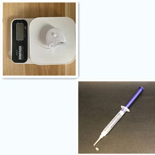 Bright Teeth Whitening Kit with cold light technology for at-home use