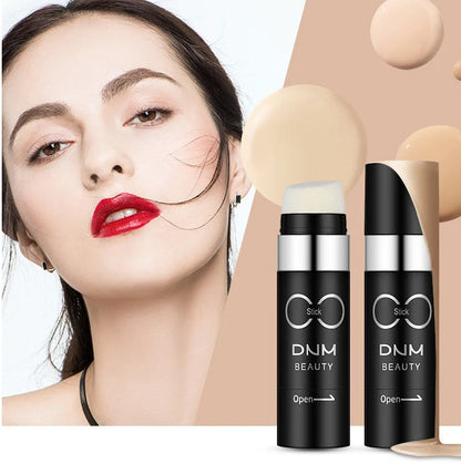 CC rod concealer cushion compact with adjustable silicone applicator tip and refill