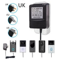 External power adapter for video doorbell AC18V 500MA with UK plug and overload protection