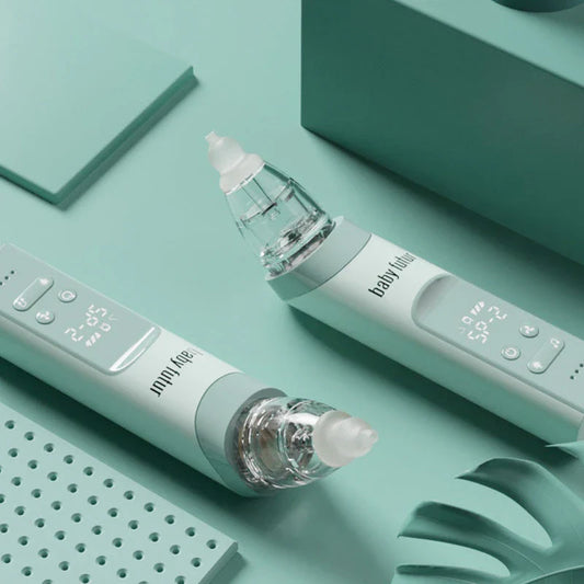 Adjustable Electric Nasal Aspirator with Blackhead Remover, 9 Suction Levels, Soothing Lights and Music, Digital Display