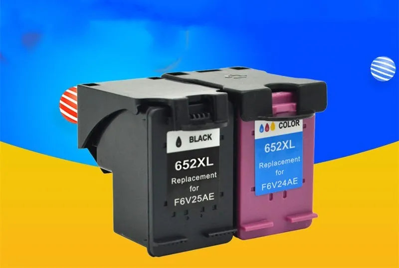 HP compatible black and colour ink cartridge set for Deskjet and Officejet printers