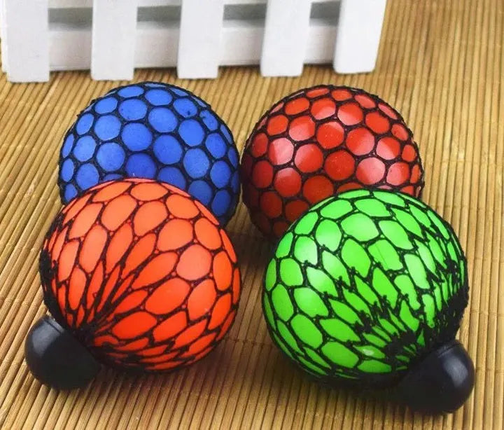 Anti stress ball grape look-a-like stress relief toy for hand exercise and autism sensory needs
