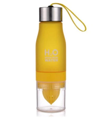 Frosted Plastic Lemon Cup in various colours, BPA-free, 650ml capacity