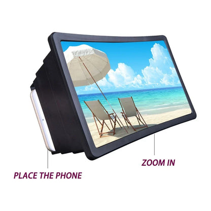 F2 Amplifier Mobile Phone Video Screen Magnifier with adjustable telescopic support