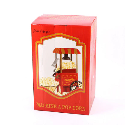 Mini Classic Car Popcorn Machine with hot air technology for oil-free popcorn