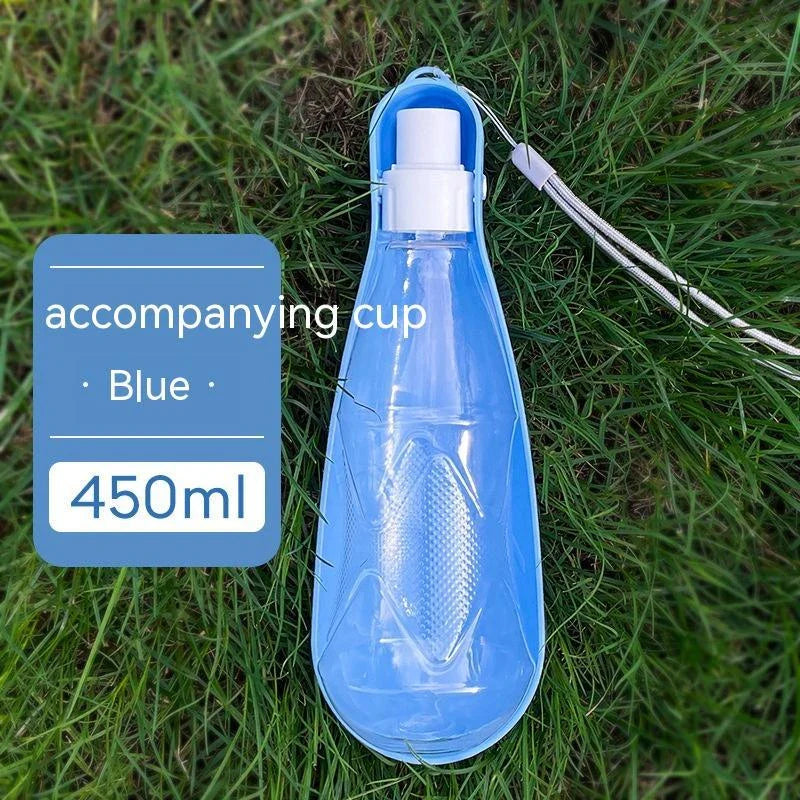 Portable Folding Dog Water Bottle with Large Capacity, Durable and Spill-Proof Design for Hydrating Your Canine Companion on the Go