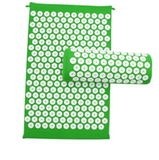 Lotus Acupressure Massage Set with pillow and mat for stress relief