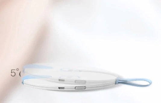 Compact USB baby bottle sterilizer with gravity sensing technology