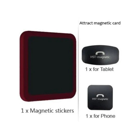 Magnetic Stickers for iPadProAir Tablet and Mobile Wall Fixing Bracket in various colours