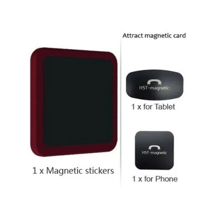 Magnetic Stickers for iPadProAir Tablet and Mobile Wall Fixing Bracket in various colours