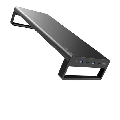 Kiwi-designed USB 3.0 Keyboard Charging Station with aluminium alloy construction, storage compartment, and multiple charging ports