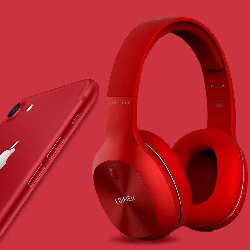 Bluetooth sports headset in black, red or white colours with 50-hour battery life