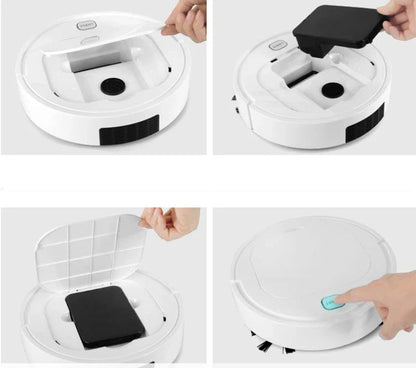 Intelligent home robot E28 white sweeper with USB charging