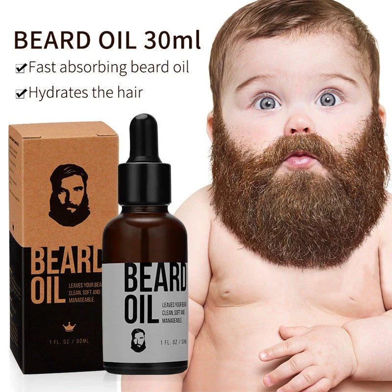 Men's beard care set for rash improvement and nourishment, 90g