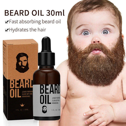 Men's beard care set for rash improvement and nourishment, 90g