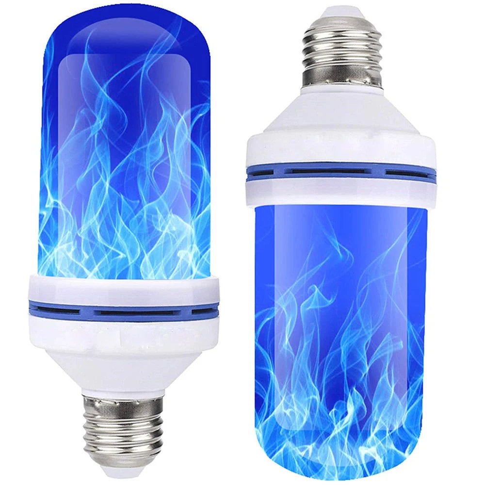 LED Flame Light Bulb with four lighting modes for Christmas and home decor