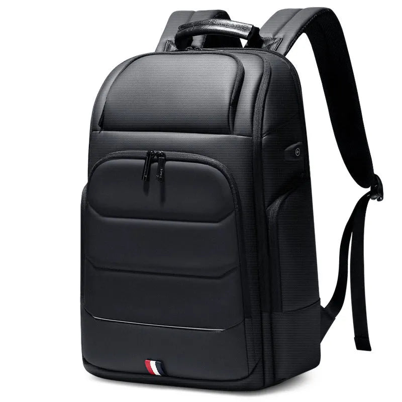 Travel bag fashion casual backpack high-density Oxford spinning fabric adjustable shoulder strap black